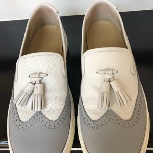Hermès Leather Loafers! Size 7.5